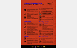 Les gestes barrières mise à jour du 2 juin