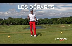 REGLE DE GOLF: LES DEPARTS