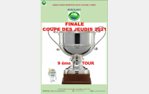 Coupe des jeudis 9ème tour Finale