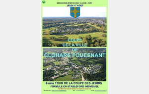 Coupe Ville de Clohars-Fouesnant - Coupe des jeudis 6ème tour