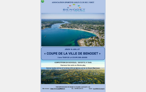 Coupe Ville de Bénodet - Coupe des jeudis tour 3