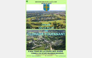 Coupe Ville de Clohars-Fouesnant - Coupe des jeudis tour 8