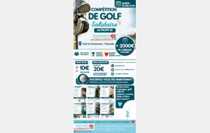 Compétition Céline et Stéphane Leucémie Espoir 29 au golf de Kerbernez
