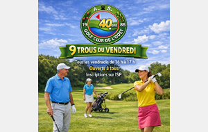 9 Trous du Vendredi 18 septembre 2026