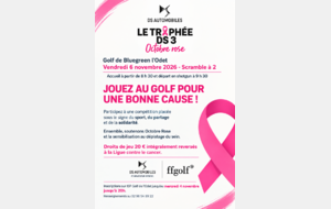 "TROPHEE DS3 OCTOBRE ROSE"