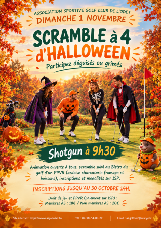 SCRAMBLE A 4 D'HALLOWEEN