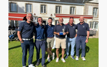 L'équipe des seniors de l'Odet championne de Bretagne D1 à Cornouaille