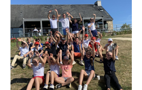 L’équipe « Blue » gagne le 1er match