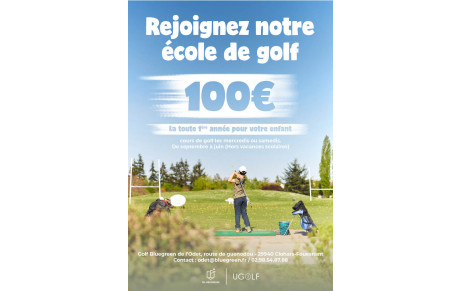 Rejoignez l’école de golf de l’Odet