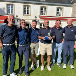 L'équipe des seniors de l'Odet championne de Bretagne D1 à Cornouaille